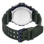 Casio AE-1500WHX-3A férfi sportóra, digitális, Illuminator, WR100, zöld