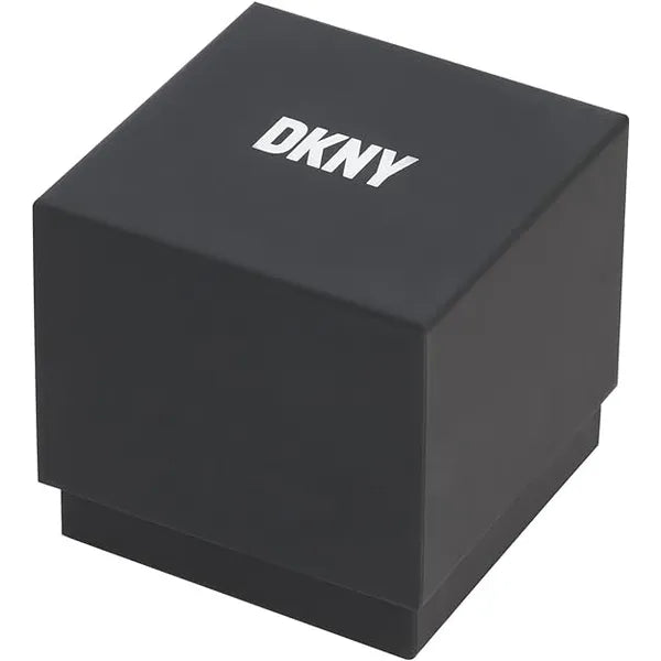 DKNY SOHO NY6631 női karóra ajándékszett, arany acél, zöld számlap, 24 mm