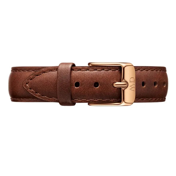 Daniel Wellington Classic Sheffield női karóra, 32 mm, rózsaarany, bőrszíj