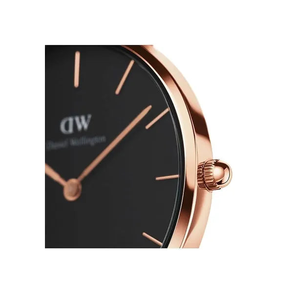 Daniel Wellington Classic Sheffield női karóra, 32 mm, rózsaarany, bőrszíj