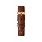 Daniel Wellington DW00100175 női karóra, 32 mm, barna bőr, fehér számlap