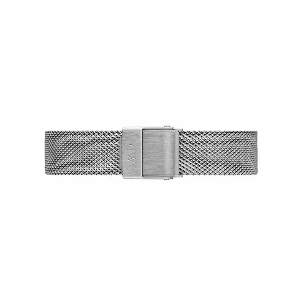 Daniel Wellington Classic Petite Sterling női karóra, 28 mm, ezüst/fehér