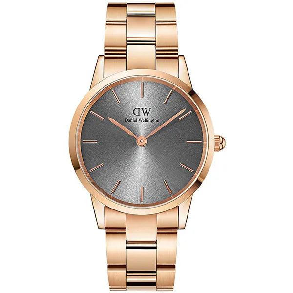 Daniel Wellington Iconic Link Grey DW00100332 férfi kvarc karóra, 38 mm, zafír