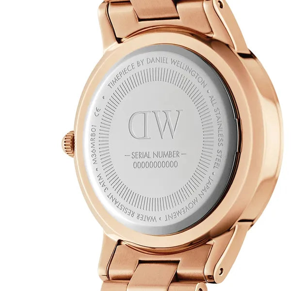Daniel Wellington Iconic Link Grey DW00100332 férfi kvarc karóra, 38 mm, zafír