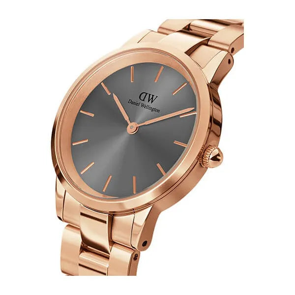 Daniel Wellington Iconic Link Grey DW00100332 férfi kvarc karóra, 38 mm, zafír