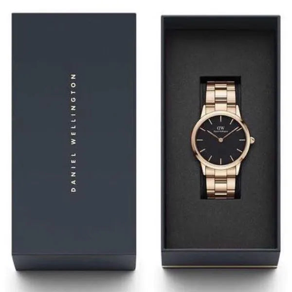 Daniel Wellington Iconic Link Grey DW00100332 férfi kvarc karóra, 38 mm, zafír
