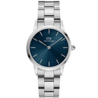 Daniel Wellington Iconic Link Arctic női karóra, 28 mm, kék/ezüst, acél szíj