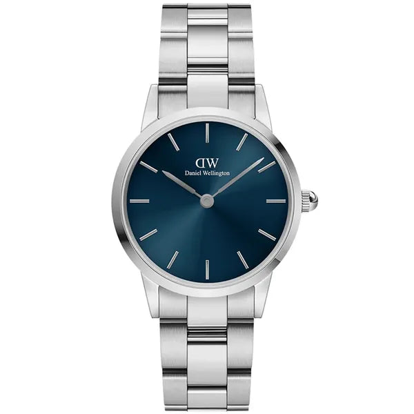 Daniel Wellington Iconic Link Arctic női karóra, 28 mm, kék/ezüst, acél szíj