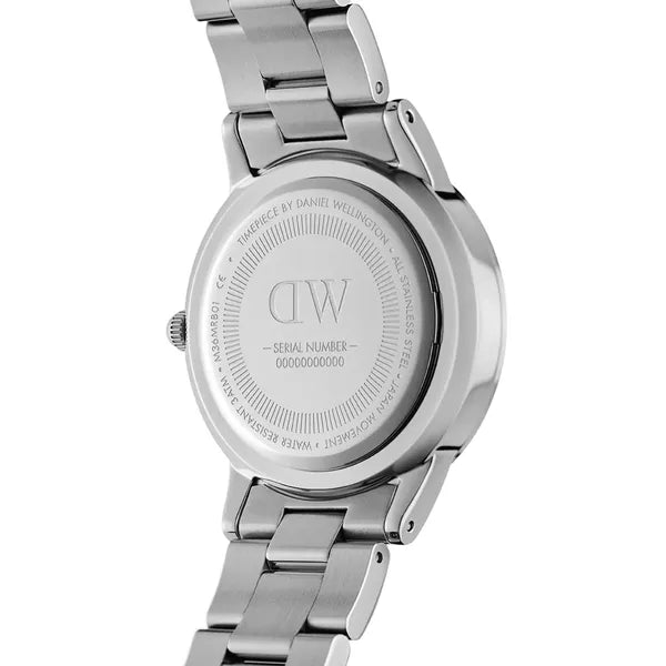 Daniel Wellington Iconic Link Arctic női karóra, 28 mm, kék/ezüst, acél szíj