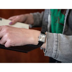 Casio LTP-1234PL-7A2EF női kvarc karóra, szögletes, ezüst, fekete bőrszíj, WR30