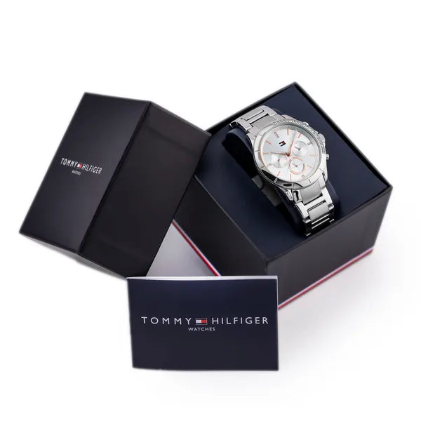 Tommy Hilfiger Kennedy 1782384 női óra, nemesacél, ezüst, 41 mm