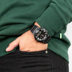 Casio Collection HDC-700-1A férfi karóra, analóg-digitális, 100 m, fekete
