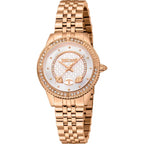 Just Cavalli női karóra, rózsaarany, ezüst számlap, WR50, JC1L275M0065