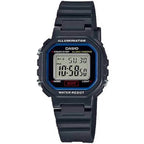 Casio LA-20WH-1C gyerek digitális karóra, fekete, WR30, kvarc, díszdoboz
