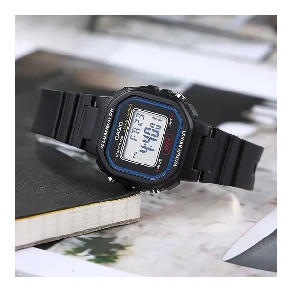 Casio LA-20WH-1C gyerek digitális karóra, fekete, WR30, kvarc, díszdoboz