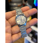 Casio LTP-1183A-7A női karóra, 28 mm, ezüst, nemesacél, kvarc, dátum, WR50