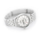 Casio LTP-1335D-7A női karóra, ezüst számlap, acél szíj, WR50, dátum, díszdoboz