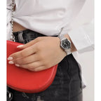 Casio LTP-V004D-1B2 női óra, rozsdamentes acél, fekete, dátum, WR30, 35 mm