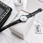 Casio LTP-V004L-7A női kvarc karóra, 30 mm, WR30, fekete bőrszíj, dátum