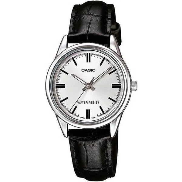 Casio női karóra LTP-V005L-7A, 28 mm, bőr szíj, WR30, kvarc + díszdoboz