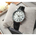 Casio női karóra LTP-V005L-7A, 28 mm, bőr szíj, WR30, kvarc + díszdoboz
