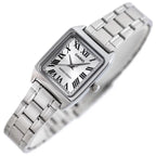 Casio LTP-V007D-7B női karóra, ezüst, acél szíj, 31 mm, WR30 + díszdoboz