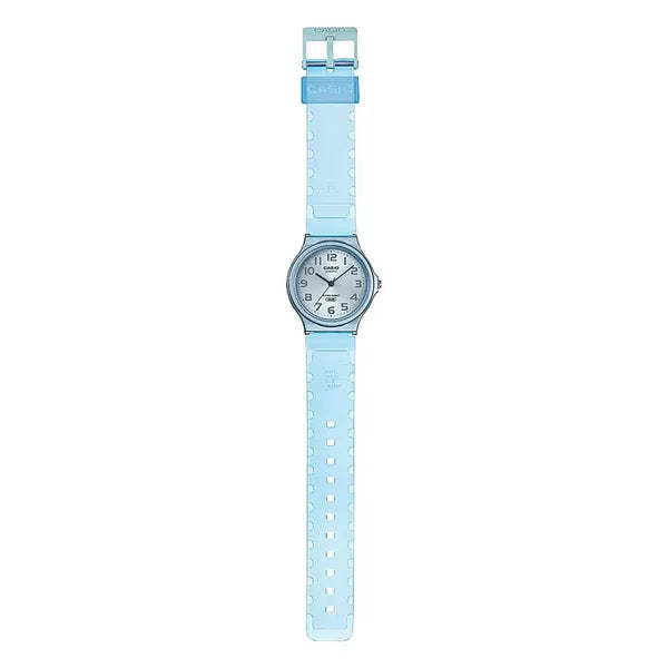 Casio MQ-24S-2BEF női karóra, kék, kvarc, 36 mm, WR30, dobozzal