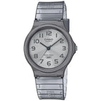 Casio MQ-24S-8BEF női karóra, kvarc, 36 mm, szürke, WR30, díszdoboz