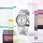 Casio MQ-24S-8BEF női karóra, kvarc, 36 mm, szürke, WR30, díszdoboz