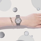 Casio MQ-24S-8BEF női karóra, kvarc, 36 mm, szürke, WR30, díszdoboz