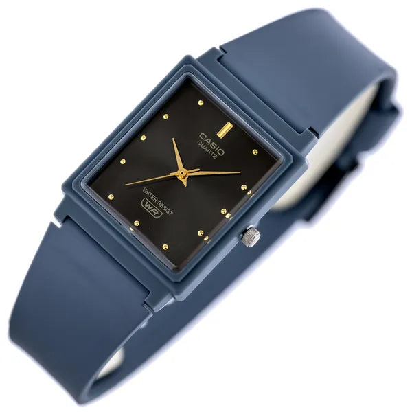 Casio MQ-38UC-2A2ER női karóra, kék, téglalap, 27 mm, kvarc, WR30