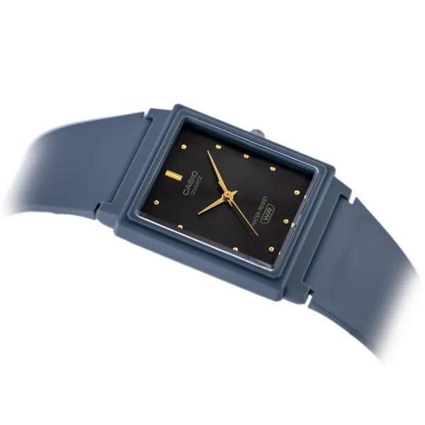 Casio MQ-38UC-2A2ER női karóra, kék, téglalap, 27 mm, kvarc, WR30