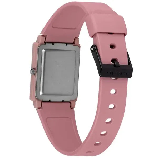 Casio MQ-38UC-4A női karóra, rózsaszín, téglalap, kvarc, WR30, fekete számlap