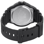 Casio MRW-200H-1E férfi kvarc karóra, 44 mm, WR100, fekete, dátumos