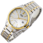Casio MTP-1183G-7A férfi karóra, két tónusú nemesacél, 39 mm, dátum, WR30