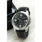 Casio MTP-1314L-8A férfi karóra, kvarc, bőr szíj, WR50, 45 mm + doboz