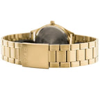 Casio MTP-V006G-7B férfi karóra, arany acélszíj, fehér számlap, WR30, dátum