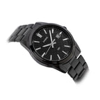 Casio MTP-VD03B-1A férfi karóra, fekete, 42 mm, kvarc, WR50, dátum, díszdoboz