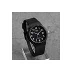 Casio MW-59-1B férfi karóra, fekete, műanyag szíj, WR50, dátum, díszdoboz
