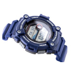 Casio WS-1300H-2A Moonphase férfi sportóra, WR100, kék, holdfázis