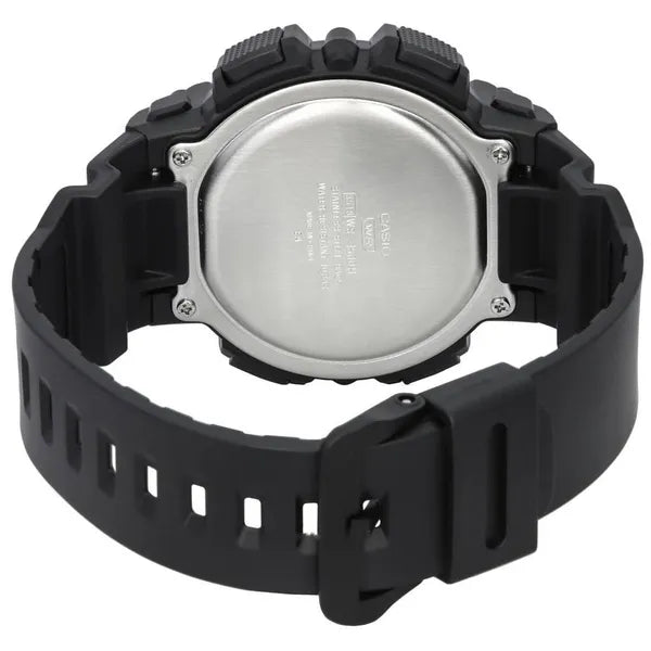 Casio WS-1400H-1A férfi digitális sportóra, WR100, fekete, műanyag