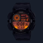 Casio WS-1500H-1A férfi digitális óra, holdfázis, WR100, fekete