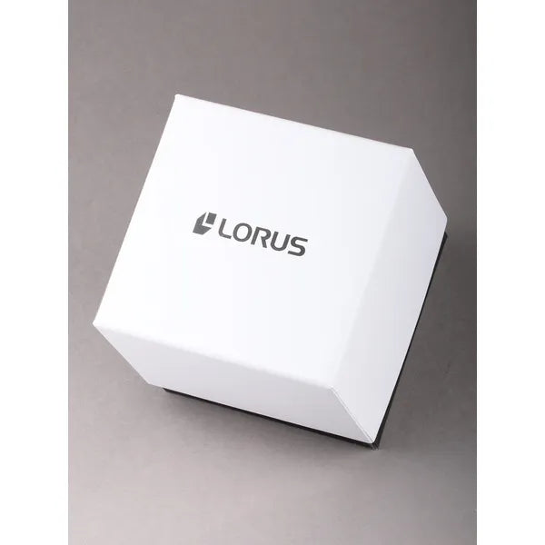 Lorus RX315AX9 férfi kvarc karóra, zöld számlap, acél szíj, 42 mm, WR50