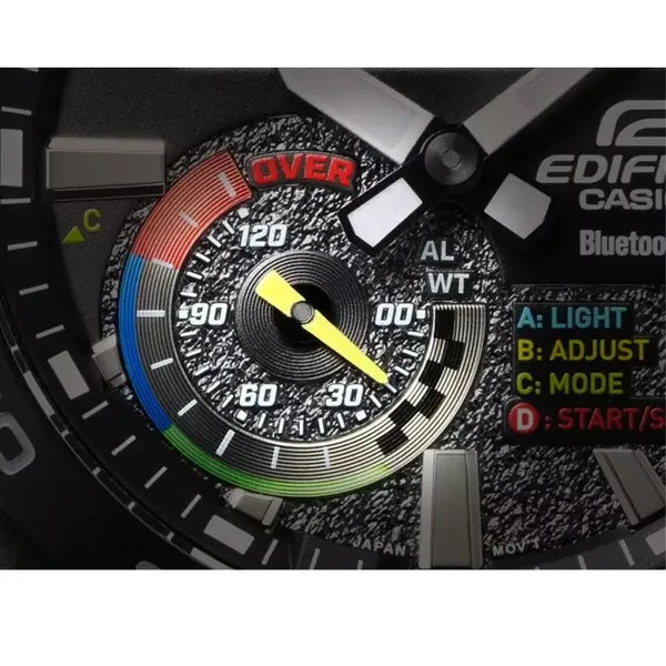 Casio Edifice ECB-40MP-1A férfi karóra, 48 mm, Bluetooth, WR100, fekete