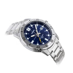 Casio MTP-VD01D-2E férfi karóra, acél szíj, kék számlap, 44 mm, WR50