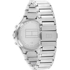Tommy Hilfiger Eve női karóra, 39 mm, ezüst–rózsaarany, acél, kvarc