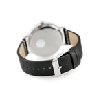 Jordan Kerr 16500 férfi kvarcóra, fekete bőrszíj, 42 mm, WR30