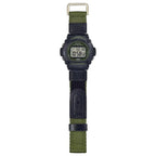 Casio W-219HB-3A férfi digitális karóra, zöld, WR50, kvarc