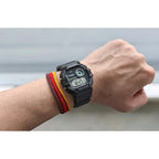 Casio WS-1700H-1AV férfi digitális sportóra, holdfázis, WR100, fekete