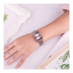 Casio LTP‑V007D‑4E női karóra, rózsaszín számlap, acél szíj, téglalap, WR50